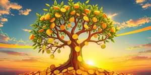 Reinvest earnings for long-term compounding