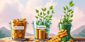 Separate long-term and short-term investment buckets