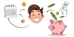 Set up automatic transfers to build savings