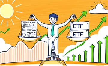 Combine mutual funds and ETFs for cost efficiency
