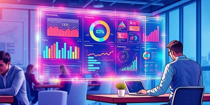 Visualize performance metrics to guide adjustments