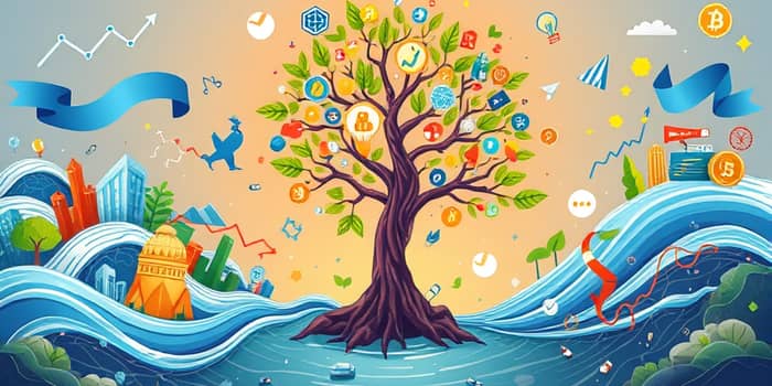 Blend active thematic tilts with passive core holdings