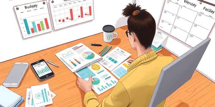 Review spending habits every week for accountability