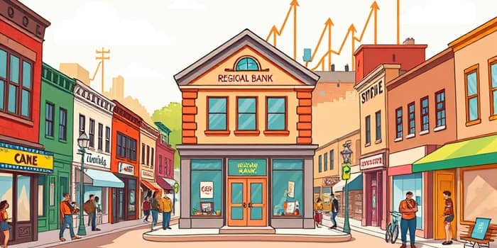 Regional banks gain from localized economic strength